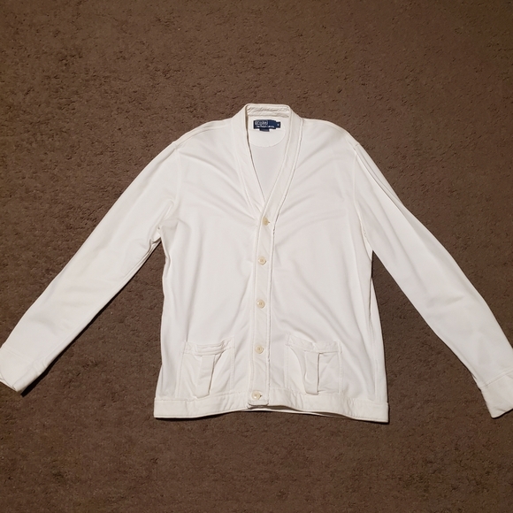 Ralph Lauren Other - Polo Ralph Lauren Cream Cardigan with Button Detaila